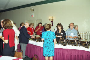 Buffet line