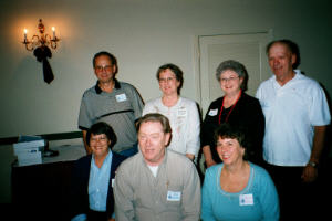 Group 1 - Sue, Roger, Barbara,  ^< Stev, Sherry, Sharon, Dan