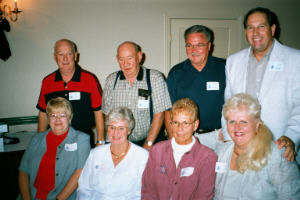 Group 2 - Kay, Dot, Pat, Dana, ^< Roger, Wille, Cliff, Richard