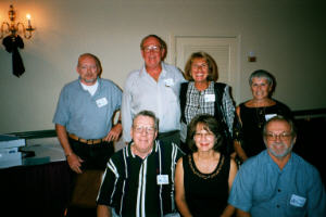 Group 4 - Tom, Pam, Curtis, ^< Ron, Keith, Joan, Nancy