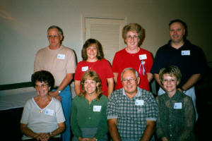 Group 14 - Audrey, Karen, Ron, Peri, ^< Paul, Linda, Marge, Dave